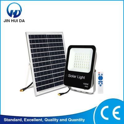 Remote Waterproof Outdoor Solar Panel Power Flood Lights