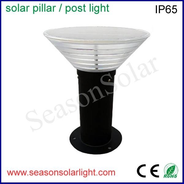 Outdoor Solar Style Lighting Garden Pathway Decorative IP65 LED Lawn Light with Warm+White LED