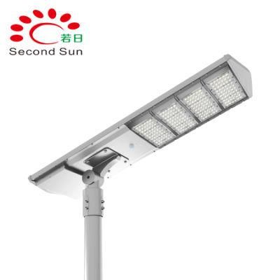 Outdoor Area Solar Panel Road Street Light IP 65 Integrated All in One LED Solar Street Light 80W
