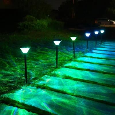 RGB European Park Decor Solar Energy Bollard LED Solar Outdoor Garden Light LED Solar Light