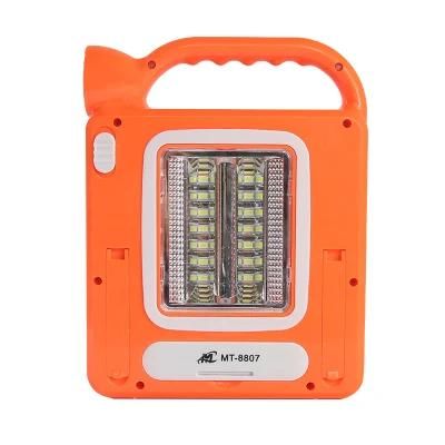 LED Portable USB Charge Solar Panel Power Bank LED Flashlight