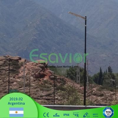 All in One 150W Integrated Solar LED Street Light with 180wp 25 Years Life -Span Mono Solar Panel