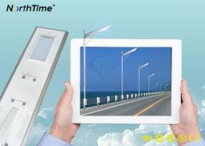 60W IP65 Smart Control Auto-Sening All-in-One LED Solar Street Lights