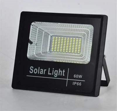 Yaye 2021 Hot Sell 60W Outdoor Solar LED Flood Light with Motion Sensor/Remote Controller