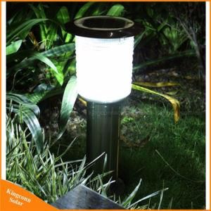 LED Outdoor Solar Lawn Light for Garden Solar LED Lamp with Stainless Steel