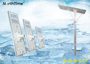Energy Saving 110W All-in-One Solar Streetlight with Bluetooth APP