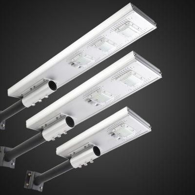 50W 100W 150W Portable All in One Smart Control Solar Road Lamp