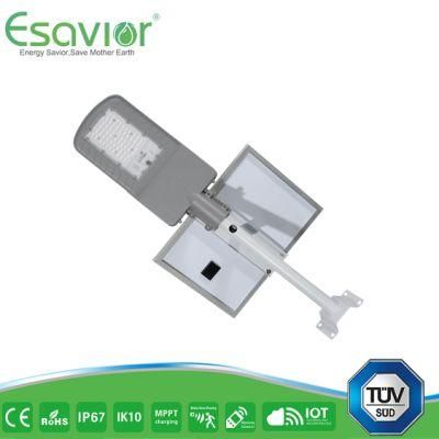 Esavior Secondary Road Lighting 40W All in Two LED Solar Street Lights