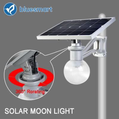 12W Outdoor All in One Light Garden Solar LED Light with Solar Panel