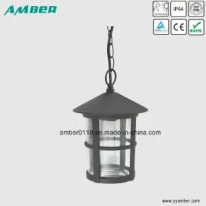 Round Black Garden Pendant Light