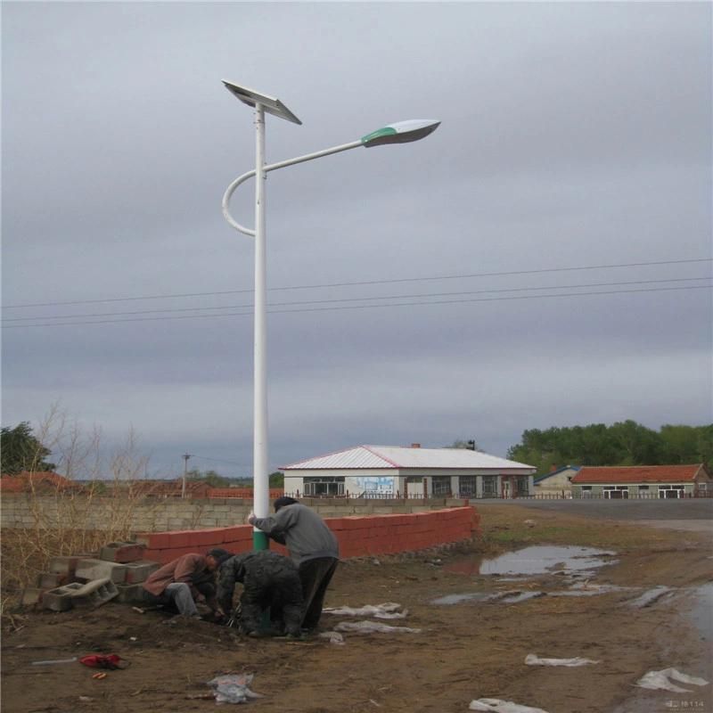 8m Pole 52W Solar LED Street Lamps with 5years Warranty