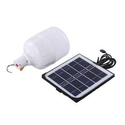 30W 60W 80W 100W T Shape LED Solar Panel Charging Bulb