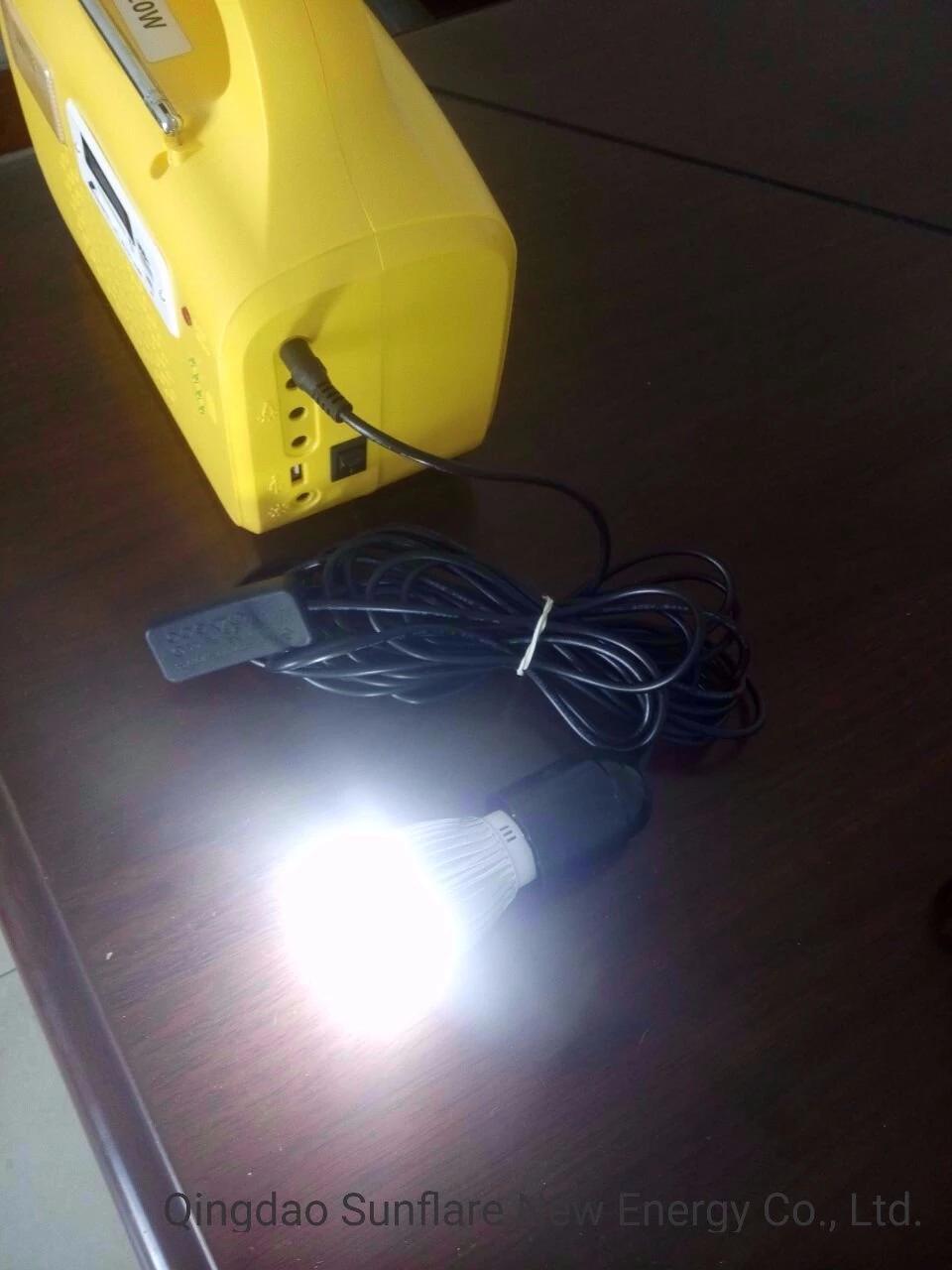 10W Solar Energy Lighting Kit System for Home Use