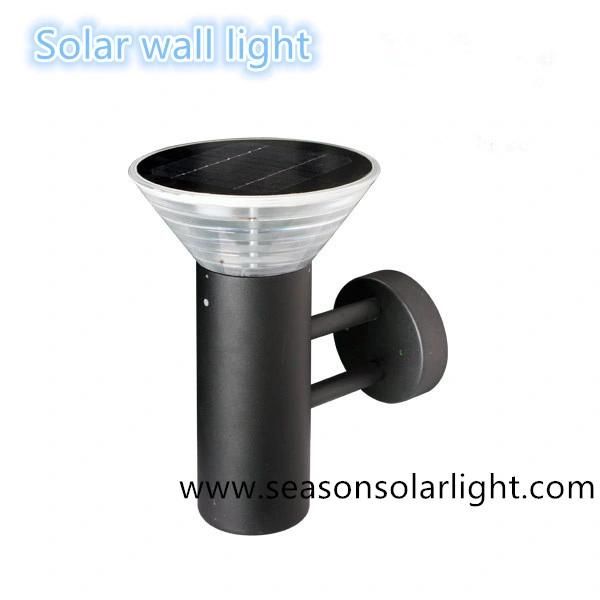 Energy Saving Yard Light 5W Solar Wall Light with Bright LED Light and Solar Panel