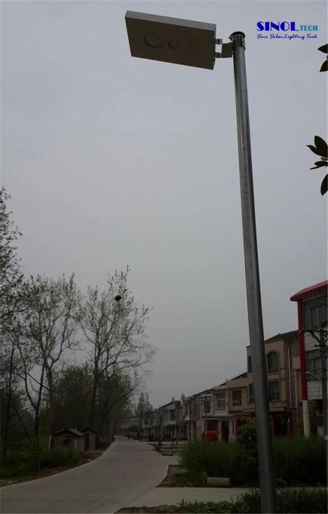 All in One 8W Integrated Solar LED Garden Lamp (SNSTY-208)