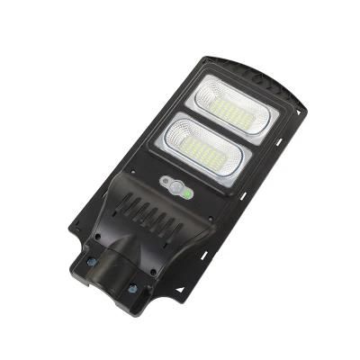 Aluminum IP65 Waterproof Outdoor Lighting Energy Saving Wall 60W Outdoor LED Solar Street Lamp for Garden Yard Walkway Path