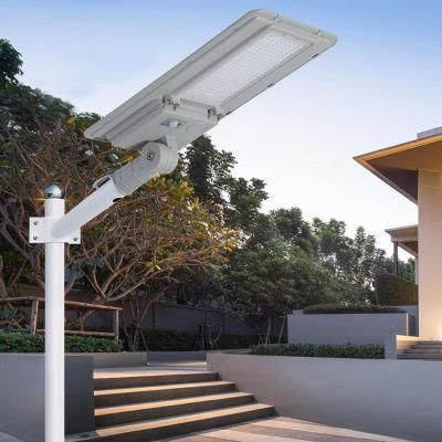 2021 Hot Sale High Efficiency 60W 80W 100W 150W 180W Solar Street Light with Remote