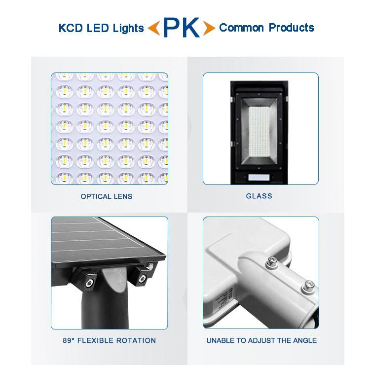 Integrated 100W LED Solar Street Light Outdoor IP65 All in One Powerful Solar Street Lights