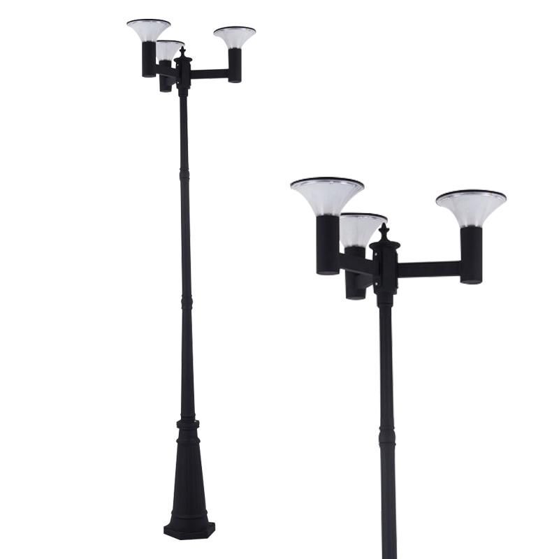 15W Outdoor Yard Solar Power Lights, Clasical LED Garden Lights, Sensitive Automatic Easy DIY Installation LED Lamps.