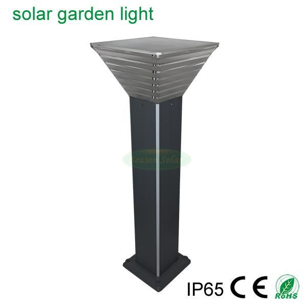 High Power Solar Energy LED Garden Outdoor Solar Bollard Light with LED Strip Lighting
