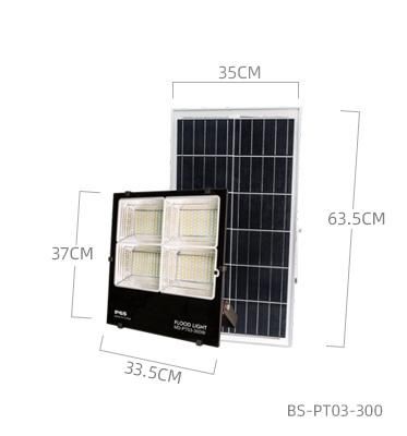 Bspro High Quality Competitive Price Solar Flood Light Energy Saving LED Solar Panel Flood Light