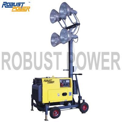 Portable Soundproof Mobile LED Lighting Tower