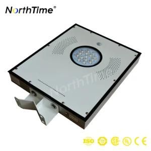 PIR Sensor Aluminum Alloy Case Mono Silicon LED Solar Street Light