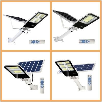 60W 100W 600W Outdoor Solar Powered Wall Mount LED Street Road Garden Flood Light with Panel