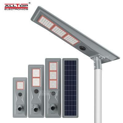 Alltop High Lumen SMD IP65 Rainproof Aluminum 200W All in One Outdoor LED Solar Street Lighting