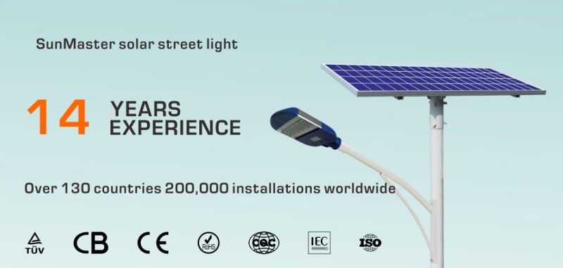 90W 80W 100W 150W LED Solar Road Street Light