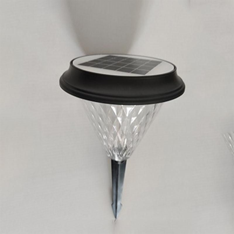 High Quality LED Garden Solar Lighting Solar Lawn Light with Diamond Cover