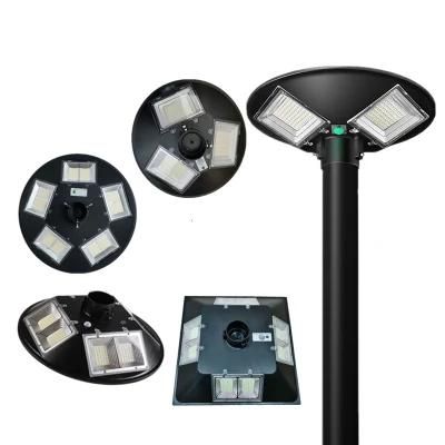 Energy-Saving IP65 Waterproof High Brightness and Environmentally Friendly Auto-Sensing LED Solar Courtyard Floodlight UFO Solar Garden Light