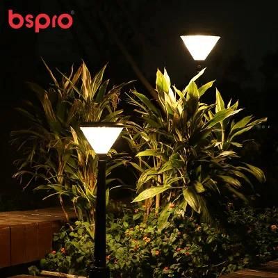 Bspro Outdoor Lighting Garden Light Landscape LED Post Top Light Hight Power Soalr Lighting