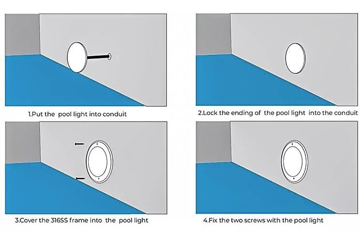 New Arrived LED Pool Lights Under Water Swimming 12V 10W RGB Changeable Color PAR56 Swimming Pool Light