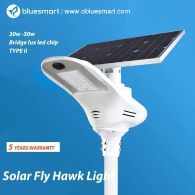 Solar Street Light IP65 30W LED Integrated Solar Outdoor Lighting with Solar Panel