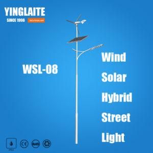 5 Years Warranty IP65 Waterproof 8m Pole 100W Wind Solar Hybrid Street Light