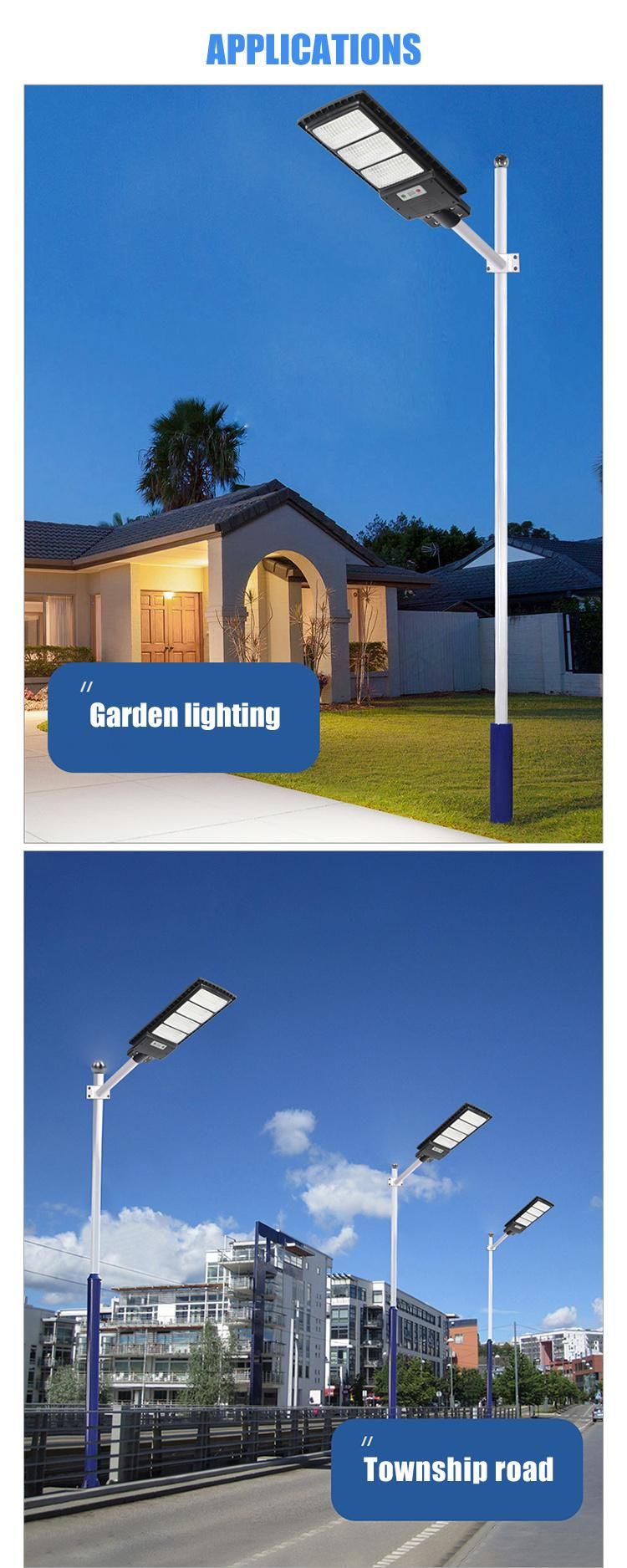 Motion Sensor Solar Street Lamp Road LED Garden Solarlight