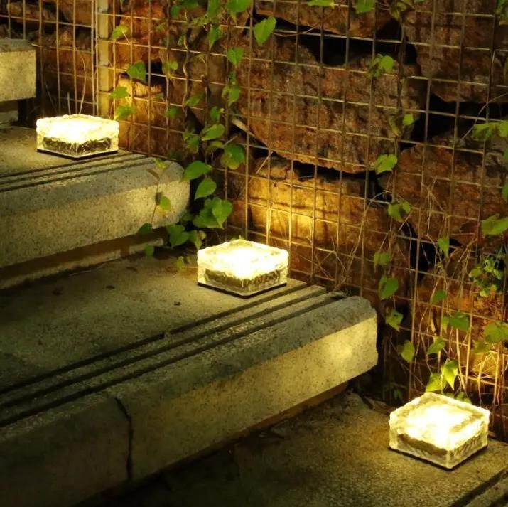 Solar Brick LED Landscape Light