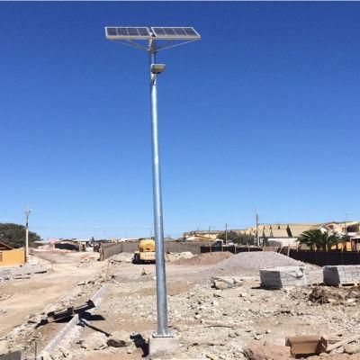 Lithium Battery Solar Street Light More Lighter 8m Pole with 60W LED Power
