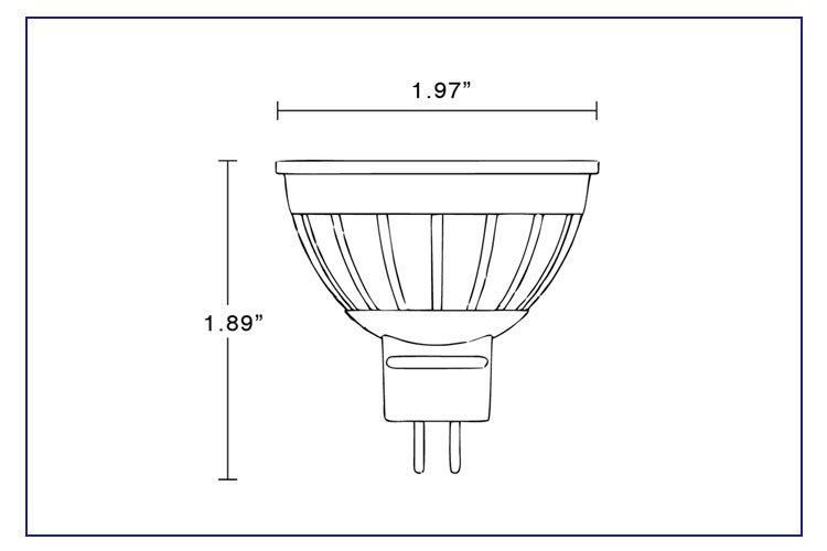 5W Outdoor LED Dimmable Garden Light Spotlight for Landscape Lighting