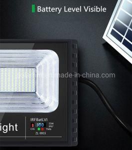 Newest Design Battery Level Display IP67 Waterproof Solar Flood Light