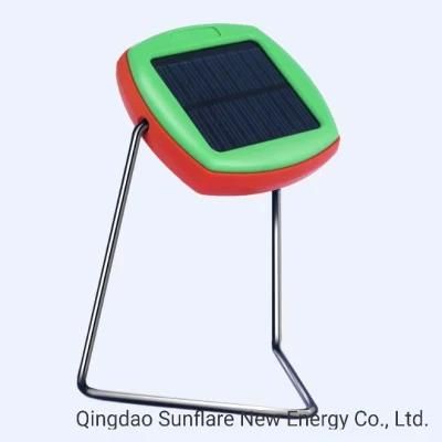Portable Solar LED Lamp Light Lantern with USB Rechargeable Battery