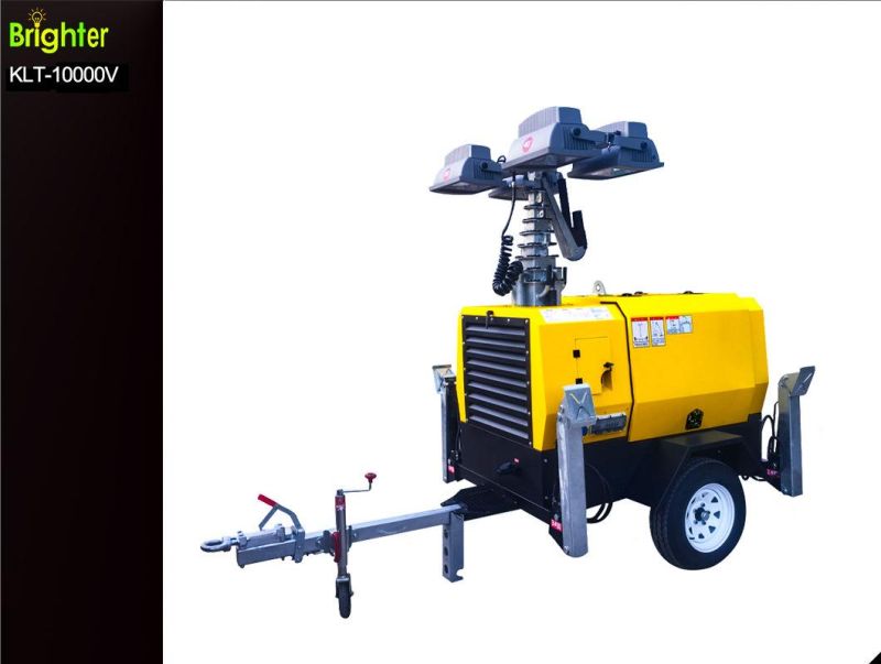 Kubota Diesel Generator Power Mobile Tower Light