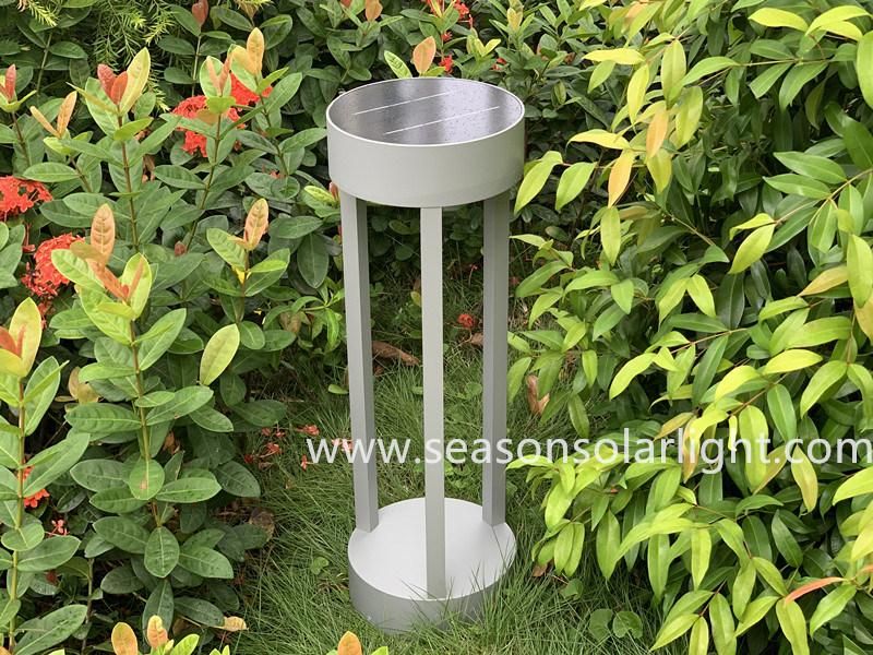 New Square Solar Power Lighting Fixture Pathway LED Outdoor Solar Garden Light with LED Light