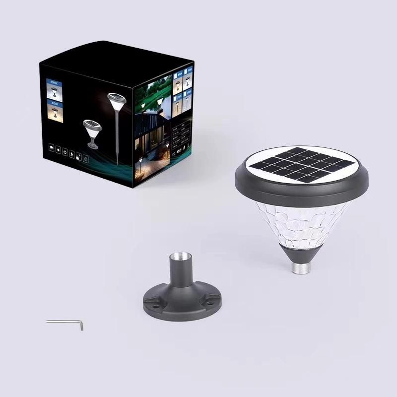 Solar Lamp Garden Solar Pathway Lights Outdoor Stainless Steel Light for Outdoor Garden Pathway Landscape