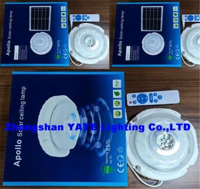 Yaye 2021 Hot Sell 200W Remote Control Function Solar LED Ceiling Light for Home/Office Using