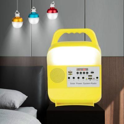 5W Solar Lamp Solar FM Radio Solar Indoor Lighting Global Sunrise Lights Solar Power Station