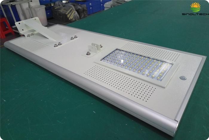 APP Smart Control All in One Design 80W LED Solar Street Light for Highway Lighting (SNSTY-280)