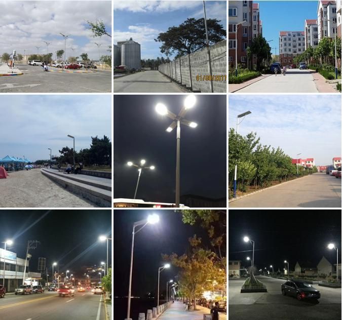 Newest Thin 300-500W LED All in One Sensor Solar Street Light