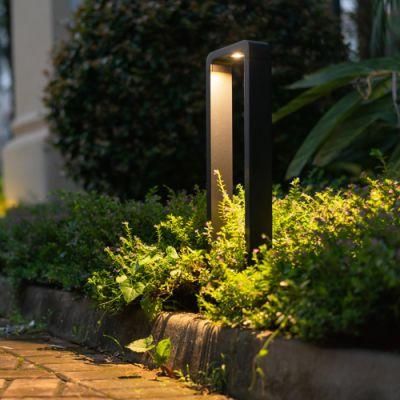 Sand Black Aluminum Lawn LED Module Bollard Light Base